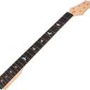 Electric Guitar Neck, 22 Frets Electric Guitar Neck Fingerboard Solid Wood Blackwood Fingerboard for Electric Guitar Musical Instrument Accessories for Electronic Guitar Lovers Electric Guitar Neck