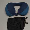 INFANZIA Chin Supporting Travel Neck Pillow, Comfortably Supports and Helps Support Head and Neck - Gifts for Toddler/Child/Kids, Blue