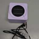 Gaiatop Mini Space Heater, Lightweight PTC Ceramic Fast Heating 500W Energy Efficient for Indoor Use, Overheating & 45° TipOver Protection, Portable Desk Electric Heaters for Office Home Purple