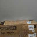 WinHope 9-in-1 Push Tricycle for Toddlers 1-3 Years | Convertible Kids Trike with Adjustable Parent Handle & Safety Harness, Lightweight Foldable Design + Storage Basket for Boys & Girls (White)