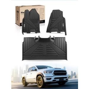 YHTAUTO Automotive Floor Mats for Ram 1500 2025-2026