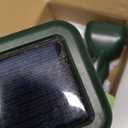 2026 Upgraded Mole & Snake & Skunk & Rabbit Repellent Solar Powered, Ultrasonic Deterrent, IP65 Waterproof, Effective Get Rid of Gopher Raccoon Vole Groundhog Chipmunk for Yard Lawn Garden, 4-Pack (Black)