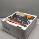 gb Pockit Air All Terrain Ultra Compact Lightweight Travel Stroller with Breathable Fabric in Velvet Black