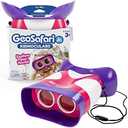 Educational Insights GeoSafari Kidnoculars Pink - Toy Binoculars for Kids, Outdoor Toys for Kids Ages 4-8, Toddler Camping and Nature Toys, Lightweight Binoculars with Neck Strap, Bird Watching Gear