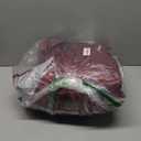 KAMPKEEPER Replacement Top Pop Up Canopy Tent Cover Roof with Air Vent and Adjustable Elastic Strap, Polyester UV Waterproof for Outdoor Garden Patio Sun Shade(Top Only) (Red, 10x10FT)