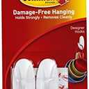 3M 17082ES 2-Ct. Small Designer Hook - Quantity 6