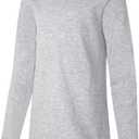 Hanes Girls' Comfortsoft Long Sleeve Tee (X-Large)