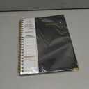 2026 Planner, Weekly and Monthly Calendar Planner from January 2026 - December 2026, 8.5" x 11" Hardcover Leather Hourly Appointment Book with Tabs, Spiral Daily Planners for College School Work Home, Black (A4)