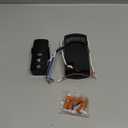 Hampton Bay Fan Remote Kit,Universal Ceiling Fan Remote Control Replacement Hampton Bay Home Decorators Collection Hunter KUJCE10318, ZAAZPHD-3 Speed Control, Light Dimming,Time Delay,with Wall Mount