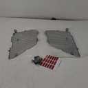 Front Grill Covers Radiator Guard Compatible with Chevy Corvette C8 2020-2024, Not Fit for Z06 Models, for Z51 Models