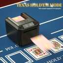Automatic Card Dealer, 360 Rotating Card Dealer Machine for UNO Casino Games 3 Decks Card Dealer, Blackjack Table Poker Accessories, Rechargeable Automatic Card Dispenser for Playing Cards