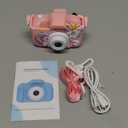 Kids Camera Toys for 3-12 Year Old Boys Girls,Toddler Camera 1080P Birthday Christmas Gifts for Grandkids,Toys for 4 5 6 7 8 9 10 11 Year Old Kids with 32G SD Card (Pink)