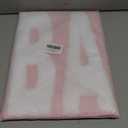 Pink and White Bathroom Rugs, Bath Letters Non Slip Bathroom Mat, Soft Absorbent Cute Bath Mat, Machine Washable Quickly Dry Comfortable Bathmat for Bathtub, Bedroom, Shower, Living Room (16 x 24 in)