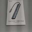 Acer 5 in 1 USB C Hub with 4K HDMI, 100W Power Delivery, 3 USB A Data Ports, USB C to HDMI Multiport Adapter for Laptop, PC, Tablet, MacBook Neo/Pro/Air, iPad Pro/Air, iMac, iPhone 17/16/15