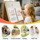 Watercolor Workbooks Coloring Book, Beginner Friendly Painting Kit, Detailed Steps, Creative Exploration Watercolor Book with Paint Set for Adults Teens (Wedding Ring, With paint)