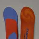 Cadence Insoles Orthotic Shoe Insoles, Orange, Men's 5-6, Women's 6-7