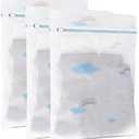 Durable Mesh Laundry Bag, Durable Laundry Bags with Premium Zipper (Clound)