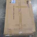 GarveeHome Dining Table for 2 with Storage Rack, Small Kitchen Table for 2 with Metal Frame, Square Table with Upholstered Chairs Set of 2, 3-Piece Dining Room Set for Small Space, Apartment, Black