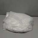 Klyyo Clyro 50 Pack 18  6  13.5 Inch Frosted Plastic Gift Bags with Handle Large Reusable Frosted Plastic Shopping Bags for Small Business, Boutiques, Retail, Wedding Party Favors (White Clear)