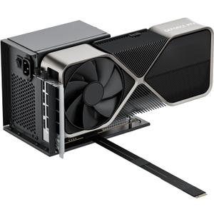 OwlTree PCIe 5.0 x4 128Gbps eGPU Dock, for 50 Series Graphics Cards, M.2 NVME to PCIe x16 Riser Cable 30cm, Supports Standard ATX Power Supply & External GPU for Mini PC NUC Laptop