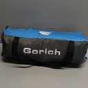 Gorich Beach Tent Sun Shelter with UPF50+ UV Protection for 3/4-5/6-7 Person, Lightweight & Portable Beach Shade Canopy with 2 Zippered Doors, Easy Setup Family Beach Umbrella (Dark Shelter-Skyblue)