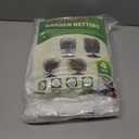 4PCS Bird Netting for Fruit Trees 5x6.6FT Mesh Bag with Drawstring Garden Insect Netting Pest Barrier Blueberry Nettings Plant Row Cover White Mosquito Net for Fruit/Flower/Vegetables