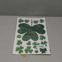 St Patricks Day Window Clings, 109 Pcs Shamrock Window Stickers for St Patricks Day Decorations