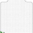Office Chair Mat for Carpet - Clear Thick Desk Chair Mat for Carpet Plastic Floor Mats for Rolling Work and Gaming Chairs with Studs for Low Pile, Flat and No Carpeted Floors, Size: 30" X 48" Rectangular