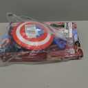 Marvel Studios Captain America Brave New World NERF Skyshot Blaster, Shield Roleplay Toy, Super Hero Toys for Kids 5 and Up