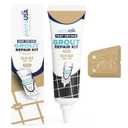 Tile Grout Repair Kit - Warm Beige - Premixed Acrylic Sanded Grout, Waterproof Formula, Bathroom & Shower Grout Repair, with Plastic Applicator, 13.4 oz / 380 g / 0.84 lb