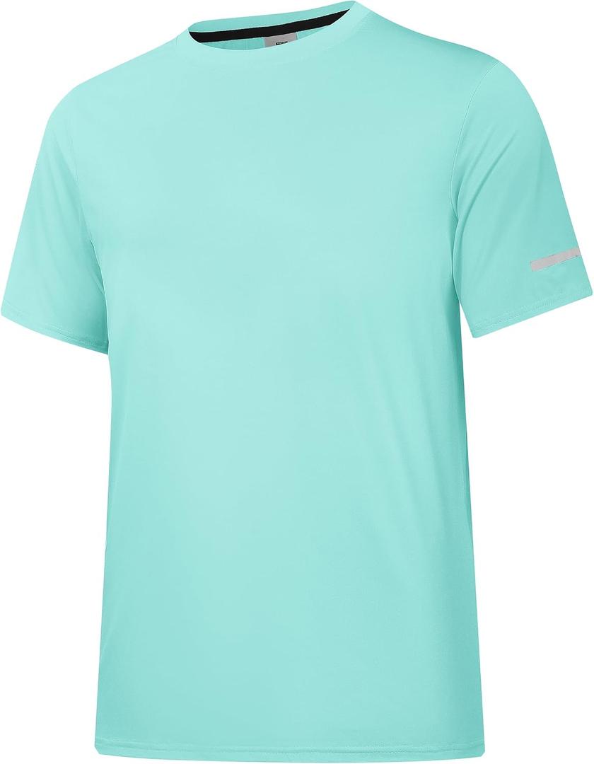 1 or 3 Pack Men's Rash Guard UPF 50+ Sun Protection Short Sleeve T-Shirts Lightweight Quick Dry SPF UV Swim Tees