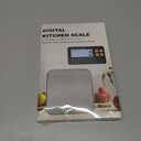 Rechargeable Split Digital Kitchen Food Scale - TRUDIN Weight Scale for Bread Making & Coffee Brewing, Max.22lb/10kg,1g/0.05oz Accuracy,5 Units with Large Backlit LCD,Wall-Mount (Light Silver)