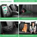 Fit K4 Car Seat Covers for Kia K4 2025 -Upgraded Premium Waterproof & Breathable Leather,Airbag Compatible,All-Weather Seat Cushion Protector,Full Set,Black