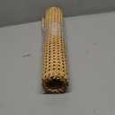16" Width Cane Webbing 5Feet,Natural Rattan Webbing Roll for Caning Projects,Woven Open Mesh Cane Material for Cabinet,Chair Repair,Furniture Making Supplies