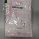 Baby Shower Predictions and Advice Cards for New Parents, Baby Shower Game for Girl Boy, 25 Pack Double-Side Gender Neutral Games, Pink Bow-D08