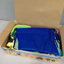 FHOZGECY Beach Toys, Sand Toys for Kids Boys and Girls with 4 Beach Construction Vehicles, 4 Collapsible, Sand Castle Building Kit, Sand Molds, Mesh Bag, Outdoor Toys for Kids Ages 4-8