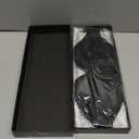 MZOO Luxury Sleep Eye Mask for Side Sleeper Men Women, Zero Eye Pressure 3D Sleeping Mask, Light Blocking Patented Design Night Blindfold, Soft Eye Shade Cover for Travel, Black