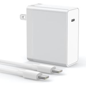Sunveza Mac Book Pro Charger  118W USB C Charger Fast Charger Compatible with MacBook pro/Air, M1 M2 M3 M4 M5, ipad Pro, Samsung Galaxy and More, Include Charge Cable