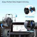 PZK Car Phone Mount for 2021-2024 Chevy Chevrolet Tahoe/Suburban/GMC Yukon/GMC Yuhon XL LT/Z71/RST/High Country Accessories 10.2-inch Screen Auto Lock Car Phone Holder Not Affect Vent