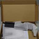 Double Towel Bar, 24Inch Towel Rack for Bathroom, Stainless Steel Double Bath Towel Bar, Wall Mounted Towel Holder, Double Towel Rod Towel Rail Hanger for Wall, Kitchen (Matte Black)