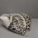 Cheetah Print Rug, Leopard Rug 5.2x7 Faux Animal Print Skin Cheetah Area Rug for Bedroom Living Room Animal Fur Hide Rustic Antelope Multicolor