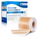 Silicone Scar Sheets, Silicone Scar Tape(1.6 x 60 Roll 1.5M), Silicone Scar Sheets for Surgical Scars, Keloid Bump Removal, Stretch Marks Removal, C-Section, Burn et