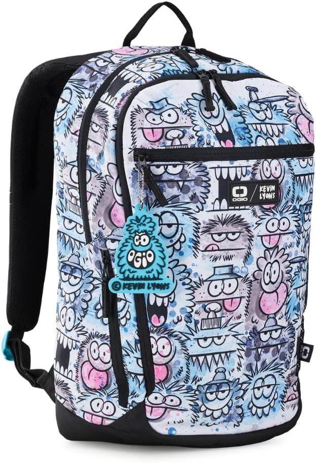 OGIO Kevin Lyons AEO 25 Backpack (Watercolor), 25 liters, 
Padded internal 15” laptop sleeve
Durable 600D polyester body
Abrasion resistant PU coated base