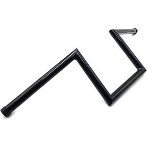 XKH- Black 25mm 1" handlebar are Z style feature early chopper styling Handlebar Compatible with Sportster Dyna Bobber FL FX XL [B01M59CM5H]