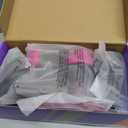 4-in-1 Kids Toy Vacuum That Works with Suction, Electric Toy Toddler Vacuum Cleaner for Children Ages 3-6+ Girls & Boys, Toddlers Toys Cleaning Set for Pretend Play (Rose Red)