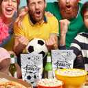 7 x Soccer Goodie Bags Party Favors, Soccer Gift Bags, 50 Pcs Soccer Snack Bags for Team Goody Snacks Candy Treat Bag Football Party Decorations Birthday Theme Supplies Gifts for Kids Games Sports Events