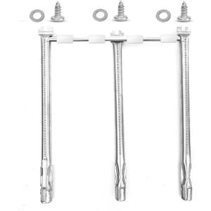 69787 Grill Burner Tubes for Weber Spirit and GS4 Spirit II 300 Series,Spirit E310, E320, E330, S310, S320, S330, 304 Stainless Steel with Up Front Control, 18 Inch Grill Burner for Weber Spirit Parts