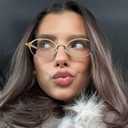 SODQW Blue Light Blocking Glasses for Women, Oval Glasses Frame non prescription Blue light Glasses