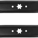 OCPTY Mulching Blades 46 '' Deck Mower Blades for MTD for Cub Cadet 942-04290-X, 742-04244, 942-04244, 942-04244A,for MTD for Cub Cadet XT1-46 XT2 LT46 LTX1045 LTX1046 46" Deck Mower Blades 2Pack