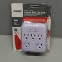 Prime Wire & Cable Prime Wire PB802155 5-Outlet Small Appliance Appliance Surge Protector, White